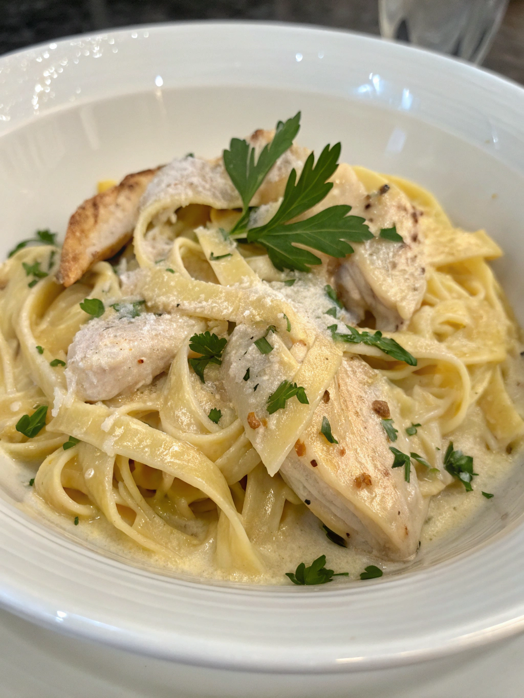Chicken Alfredo Pasta