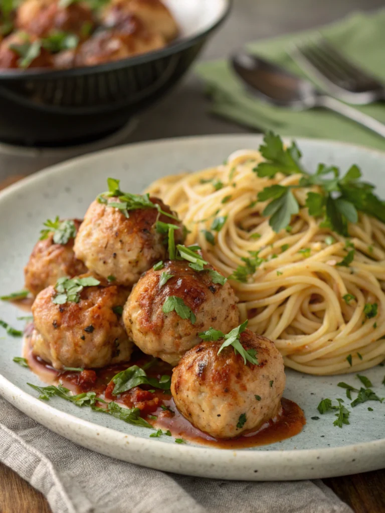 Chicken Ricotta Meatballs