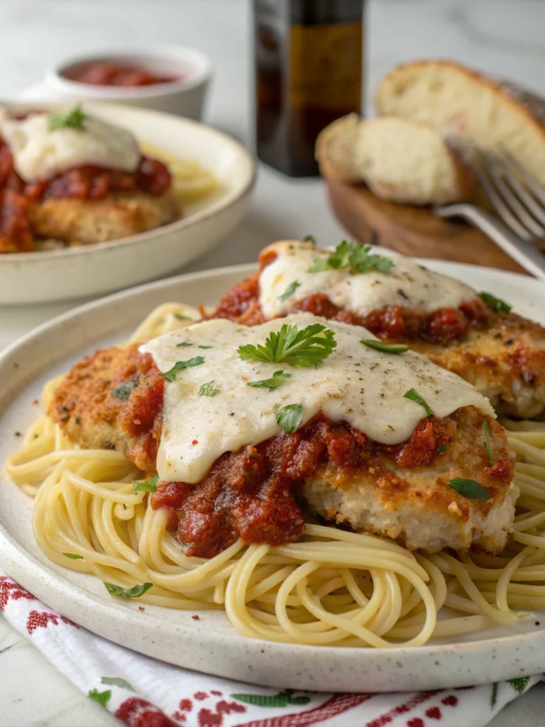 Chicken Parmesan Pasta