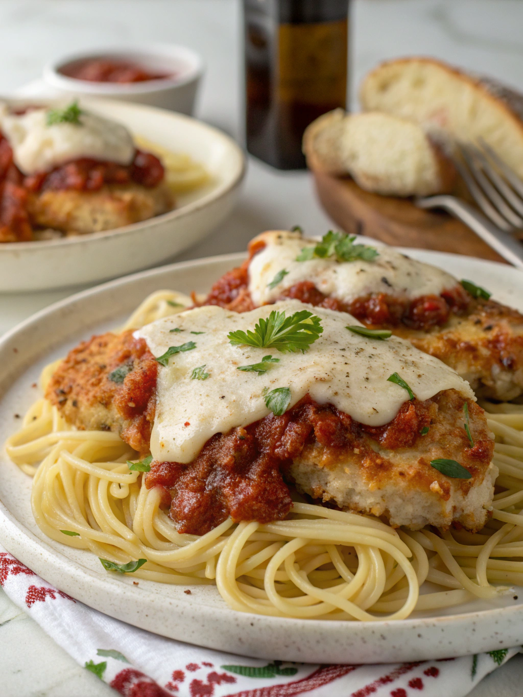 Chicken Parmesan Pasta