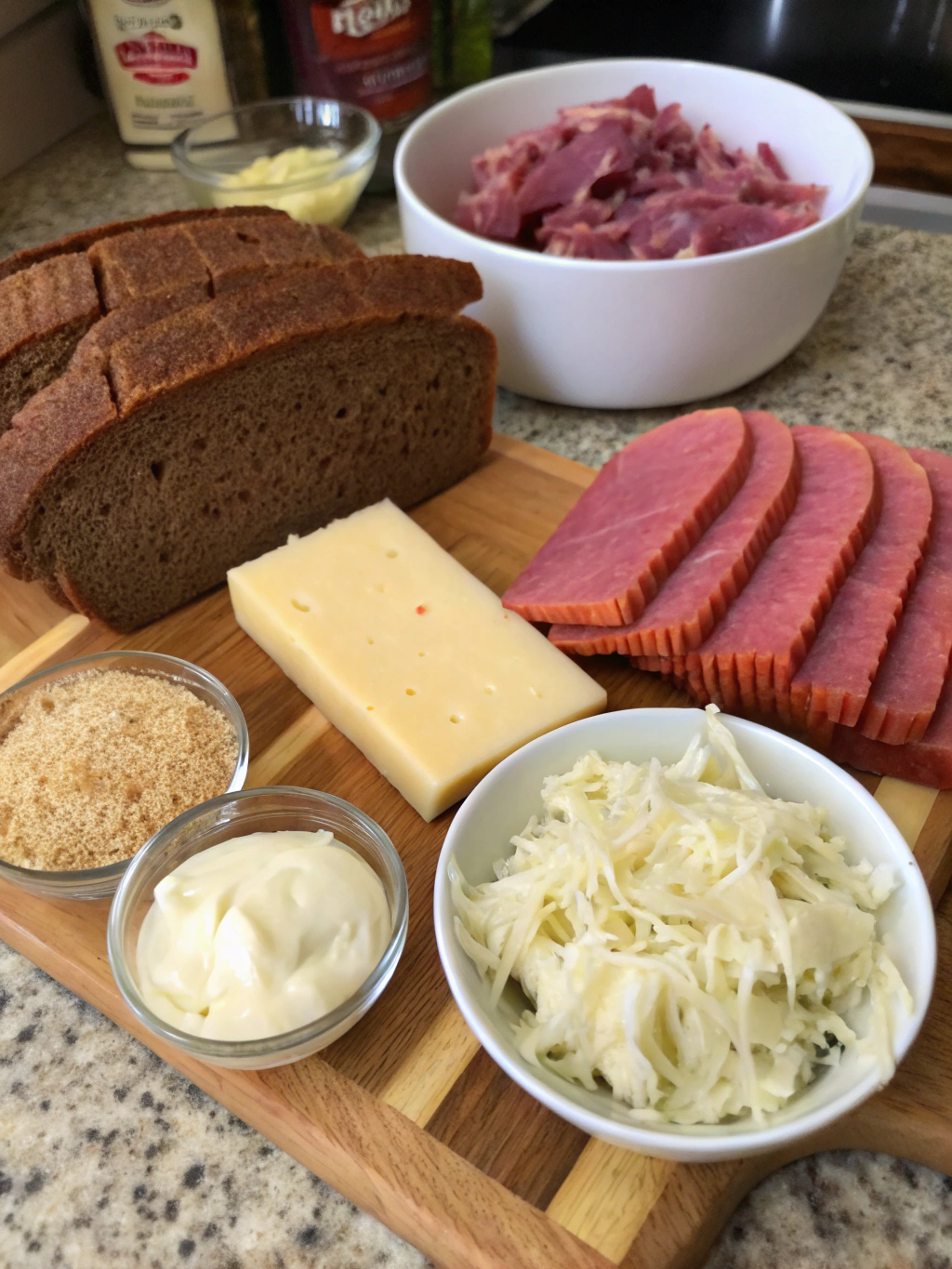 Reuben Crescent Bake
