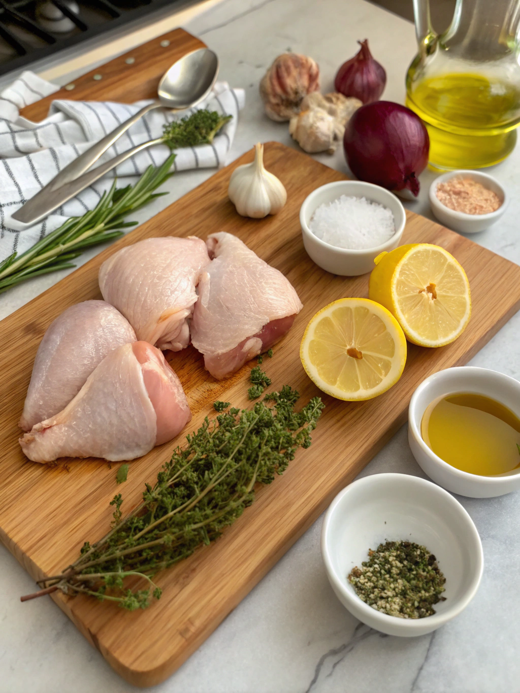 Chicken thigh recipe ingredients