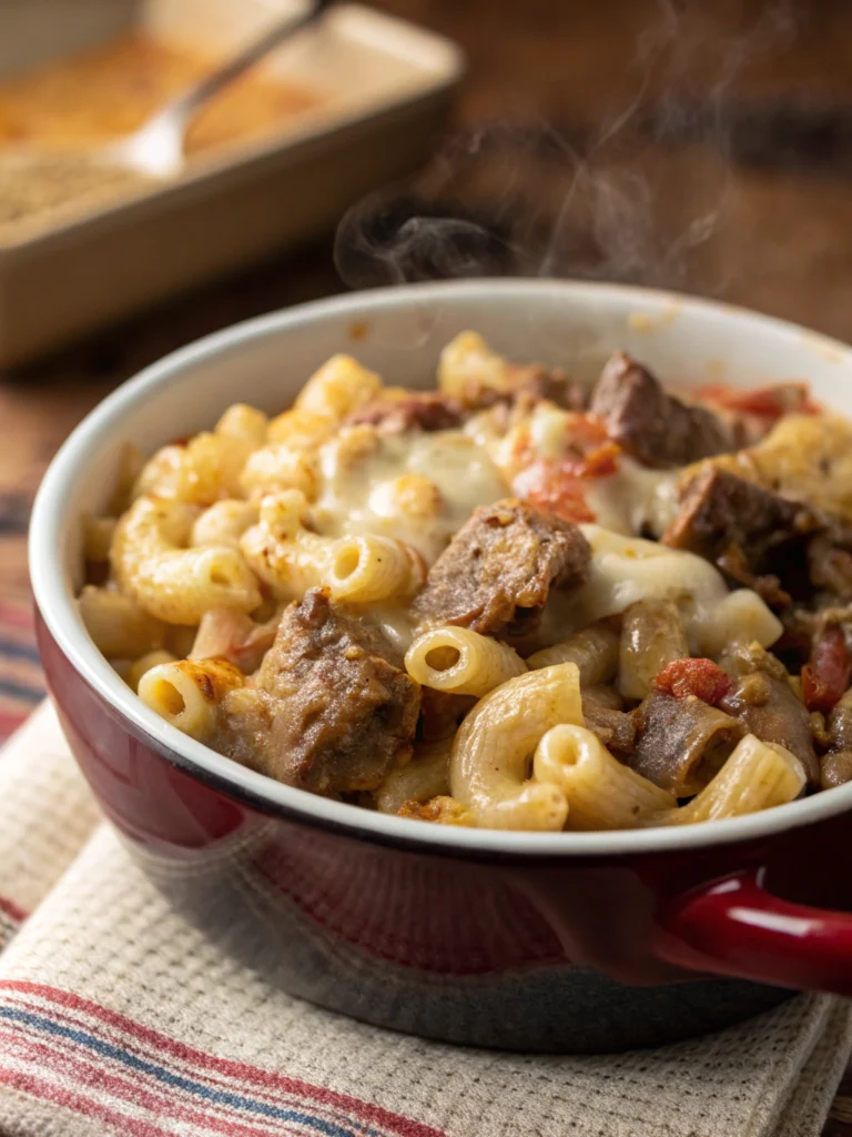 Beef and Macaroni Hotdish