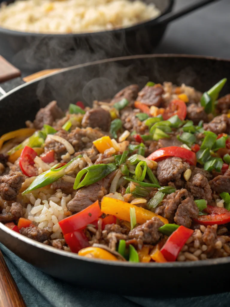 Ground Beef Stir Fry