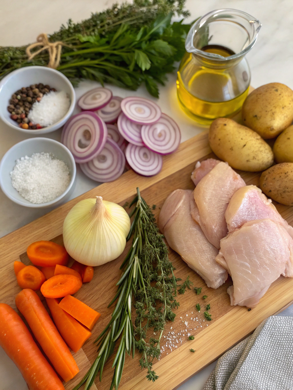 Chicken thigh recipes ingredients