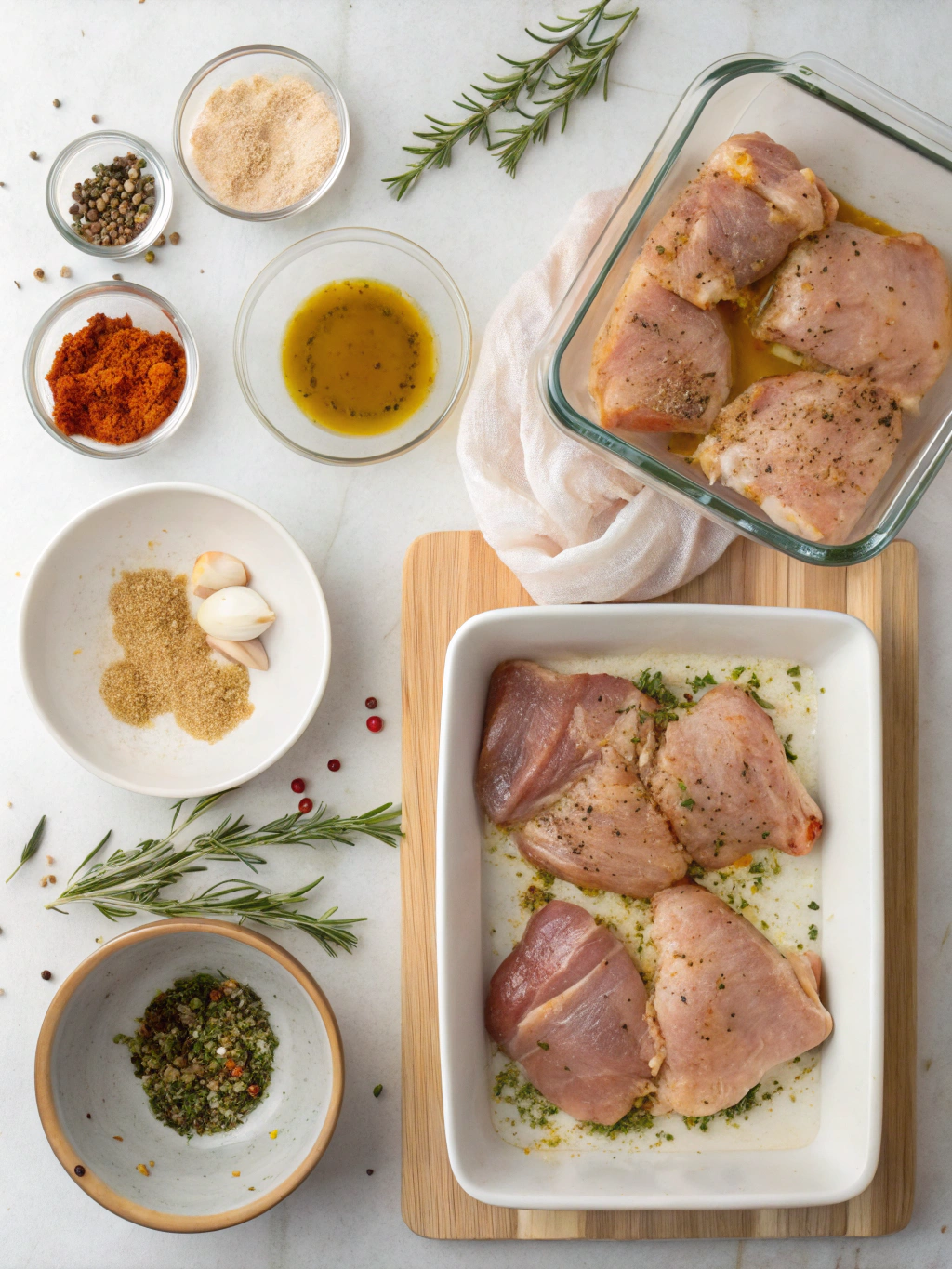 Chicken thigh recipes preparing steps
